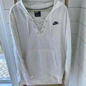 Nike oversized hoodie jacket